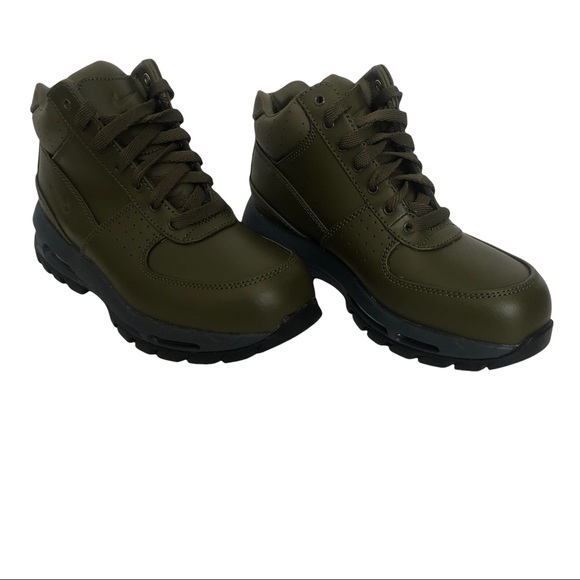 Nike Air Max Goadome Boots Gradeschool ‘Olive Canvas’ - Picture 3 of 7